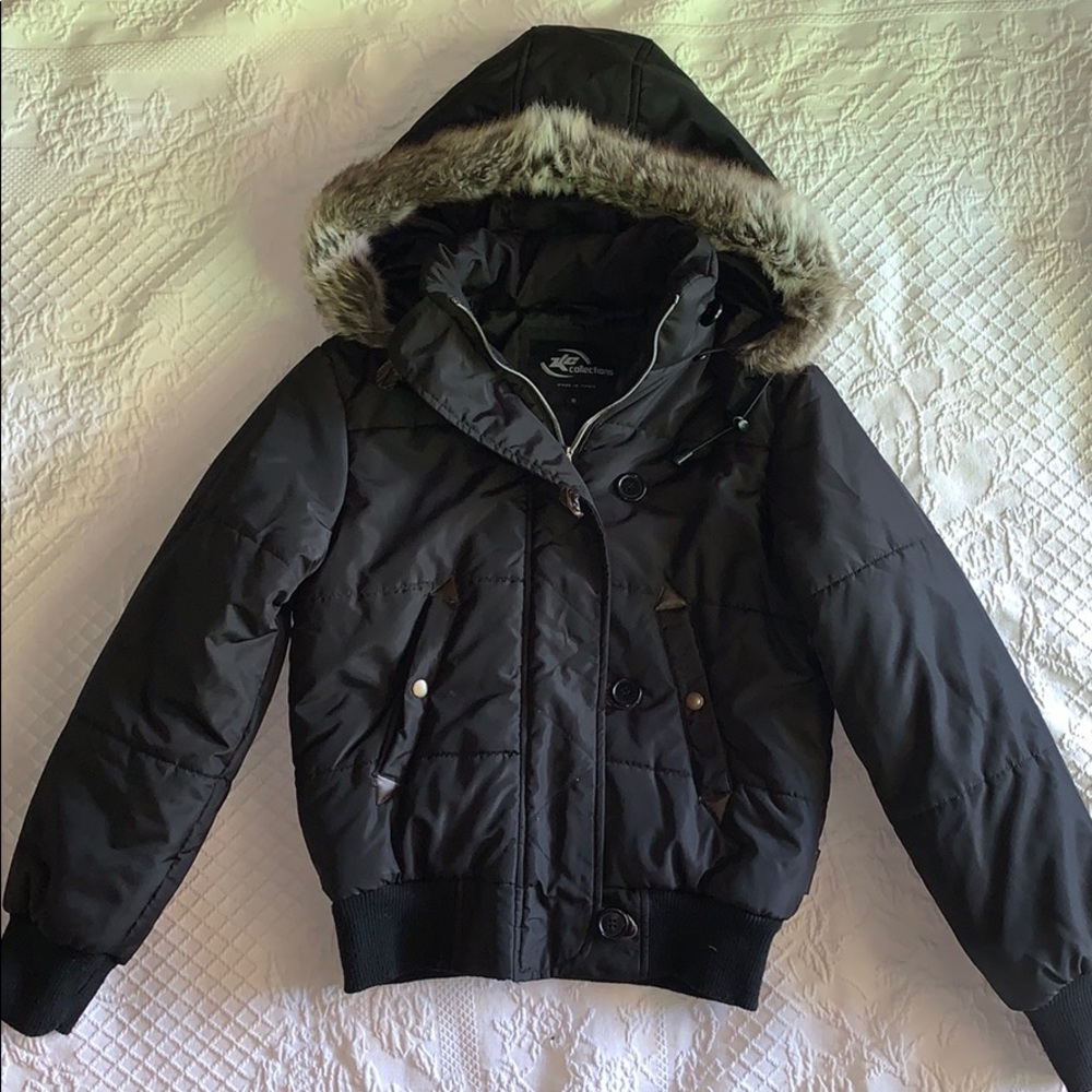 Black Puffer Jacket size S